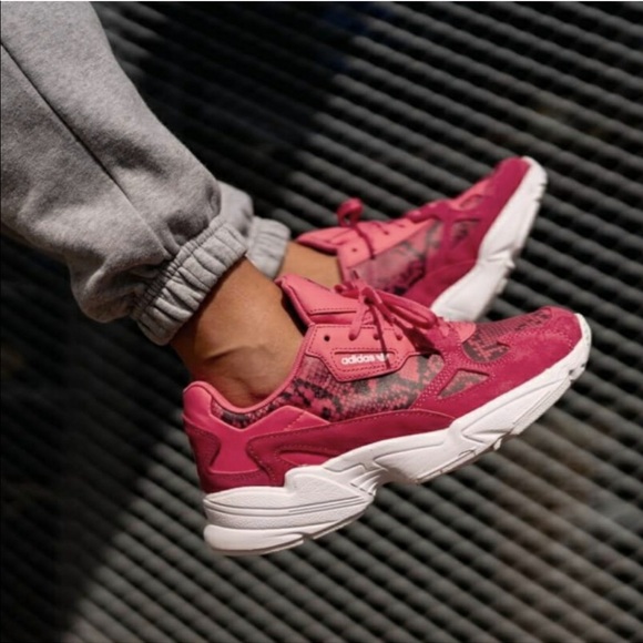 womens adidas falcon athletic shoe